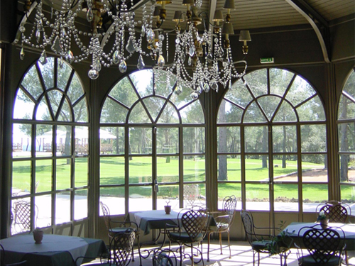 Fireproof glass windows