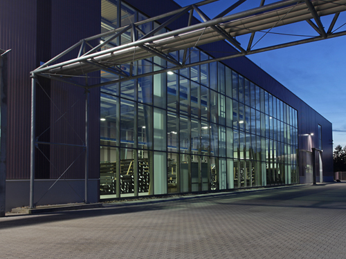Fireproof glass curtain wall